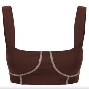 WeWoreWhat Corset Sports Bra Top